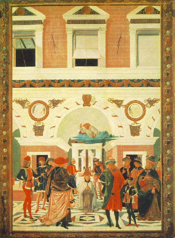 Pietro Perugino The Miracles of San Bernardino: The Healing of a Mute